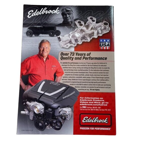 Hot Rod Magazine u January 2012 Mechanical Injection 54 Vette with ZR1 Guts - Picture 2 of 4